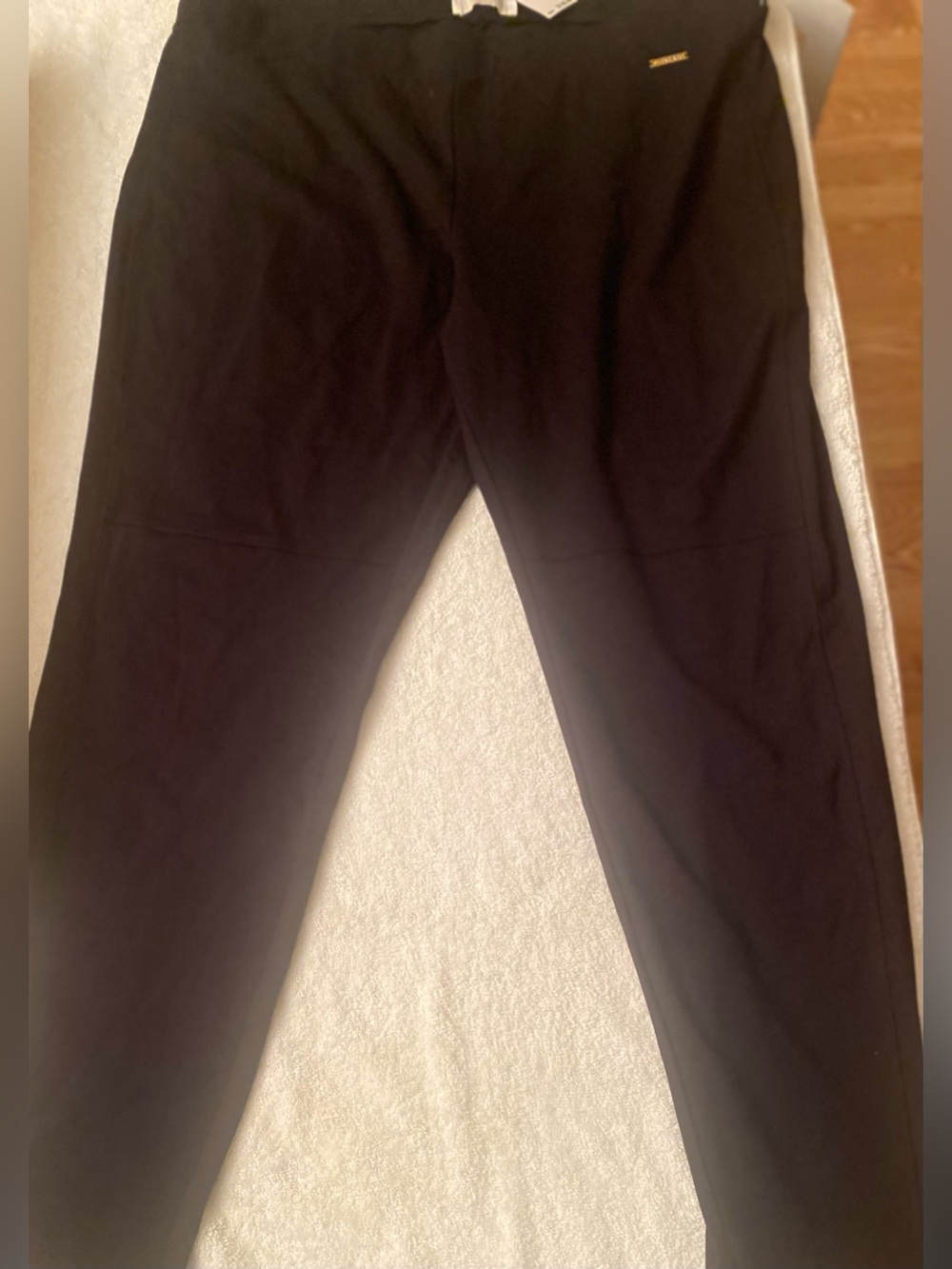 Michael Kors NWT Black Pull-On Ponte Basics Stretch Ankle Pants Size 22W